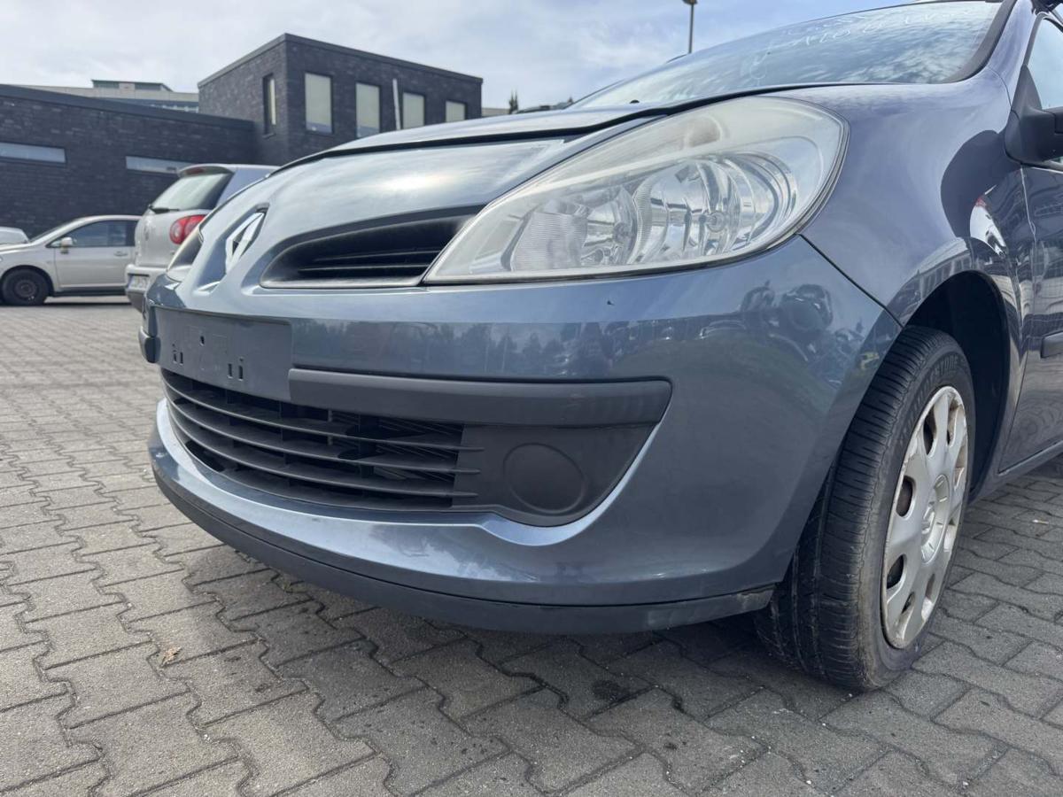 Renault Clio 3 Grandtour original Sto&szlig;stange Stossf&auml;nger vorn TEJ47 Bleu gris Bj.2009